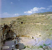 Das Theater von Hierapolis bei Pamukkale