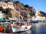 Symi harbor