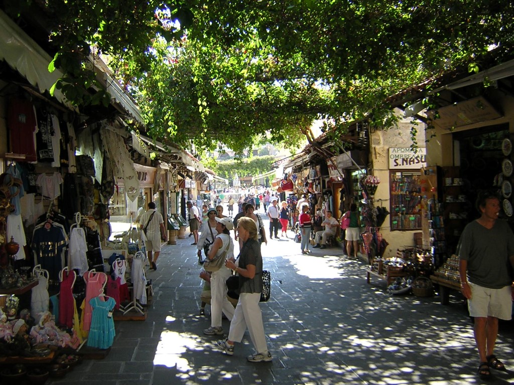 Shopping auf Rhodos