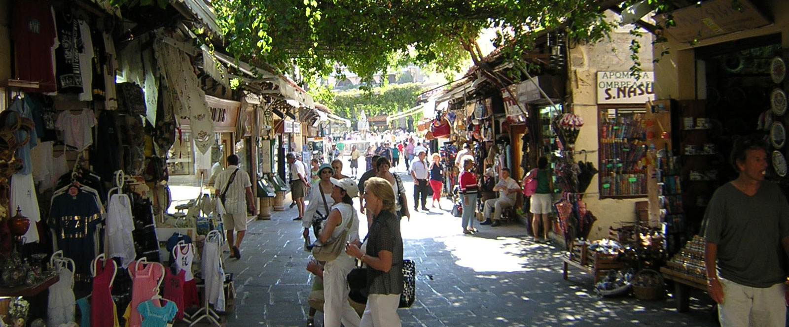 Shopping auf Rhodos