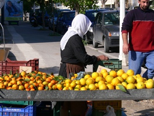 Wochenmarkt auf Rhodos