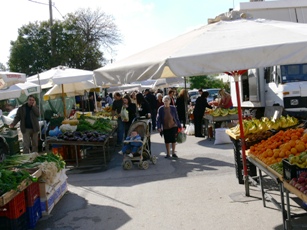 Wochenmarkt auf Rhodos