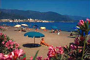 Der Strand von Marmaris