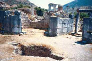 Ruinen in Ephesos